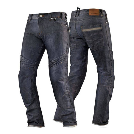 Jeansy motocyklowe SHIMA GRAVITY BLUE granatowy