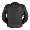 Kurtka skórzana FURYGAN NITROS BLACK/RED czarny czerwony