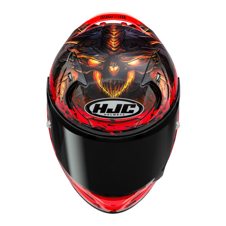 Kask integralny HJC RPHA 12 DIABLO BLIZZARD RED czerwony
