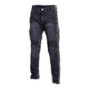 Jeansy motocyklowe SECA SQUARE BLACK czarny szary