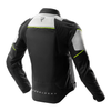 Kurtka tekstylna REBELHORN SWIFT LIGHT GREY/FLUO YELLOW szary żółty fluo