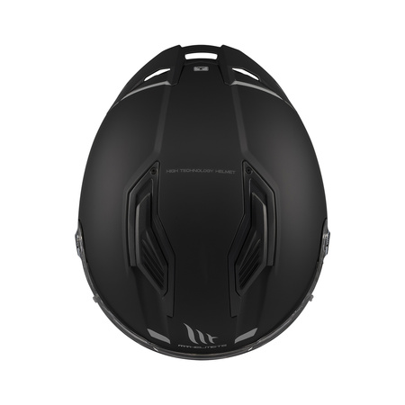 Kask integralny MT STINGER 2 SOLID MATT BLACK czarny mat