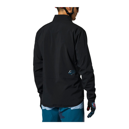 Kurtka rowerowa FOX RANGER FIRE BLACK/BLUE czarny niebieski