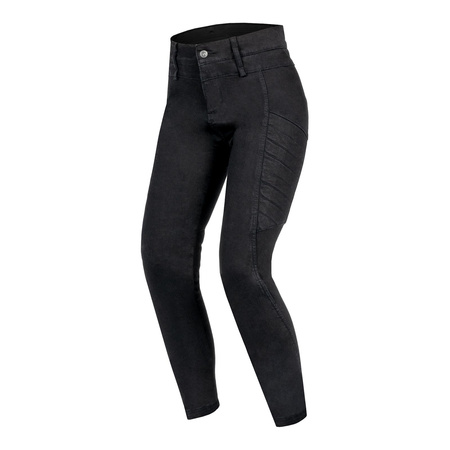 Jeansy motocyklowe damskie REBELHORN ASH LADY BLACK czarny