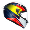 Kask integralny AGV CORSA R SUPERSPORT BLUE/WHITE/RED niebieski czerwony żółty biały