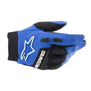 Rękawice cross dziecięce ALPINESTARS FULL BORE JUNIOR BLUE/BLACK niebieski czarny