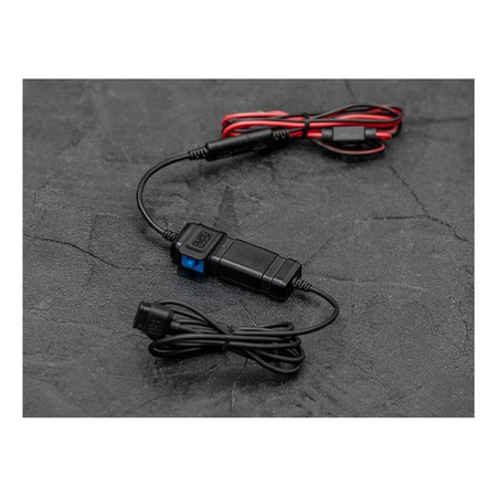 Adapter QUAD LOCK wodoodporny 12V - USB czarny