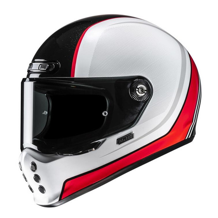 Kask integralny HJC V10 HODU WHITE/BLACK biały czarny
