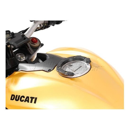 Mocowanie TANK RING SW MOTECH EVO APRILIA/DUCATI/MOTO GUZZI/MV AGUSTA BEZ ŚRUB BLACK czarny