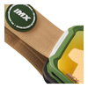 Gogle snowboardowe IMX PEAK GREEN MATT/SAND SZYBA PODWÓJNA GOLD IRRIDIUM + BROWN zielony beżowy