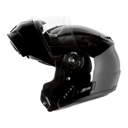 Kask szczękowy OZONE FP-01 PINLOCK READY BLACK czarny