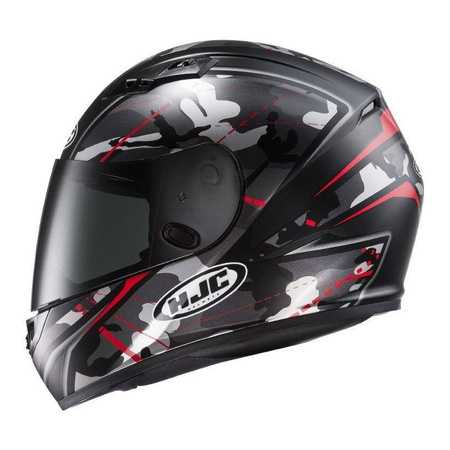 Kask integralny HJC CS-15 SONGTAN BLACK/RED czarny szary czerwony