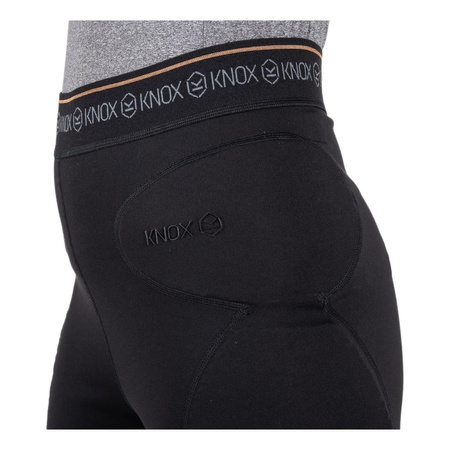 Spodenki z ochraniaczami KNOX ACTION PRO czarny
