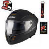 Kask integralny AXXIS HAWK EVO SV SOLID A1 MATT czarny mat