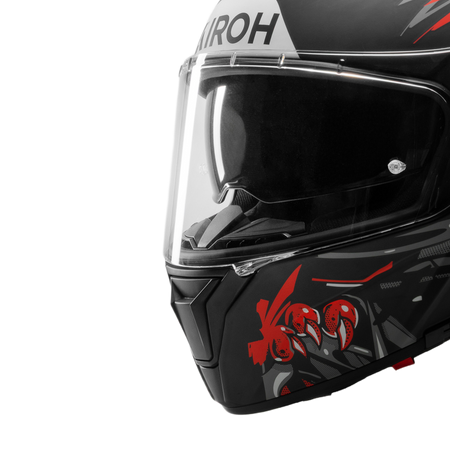 Kask integralny AIROH SPARK 2 CRUZE BLACK GREY MATT czarny szary czerwony