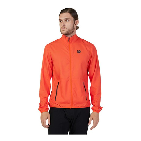 Kurtka przeciwdeszczowa FOX RAMGER WIND ORANGE FLAME pomarańczowy