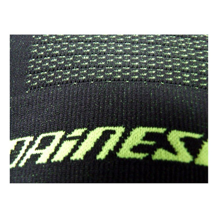 Koszulka termoaktywna DAINESE D-CORE DRY TEE LS BLACK/YELLOW FLUO czarny żółty fluo