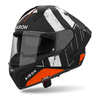 Kask integralny AIROH MATRYX SCOPE ORANGE MATT czarny pomarańczowy biały