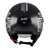 Kask otwarty MT STREET S RUNAWAY BLACK/SILVER czarny srebrny