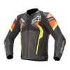 Kurtka skórzana ALPINESTARS ATEM V4 BLACK/FLUO RED/FLUO YELLOW czarny czerwony fluo żółty fluo