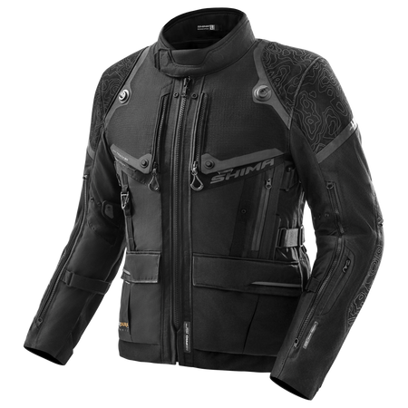 Kurtka tekstylna SHIMA TRACKER BLACK czarny