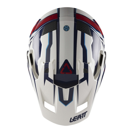 Kask cross z goglami LEATT ADV 7.5 ROYAL BLUE/RED niebieski czerwony