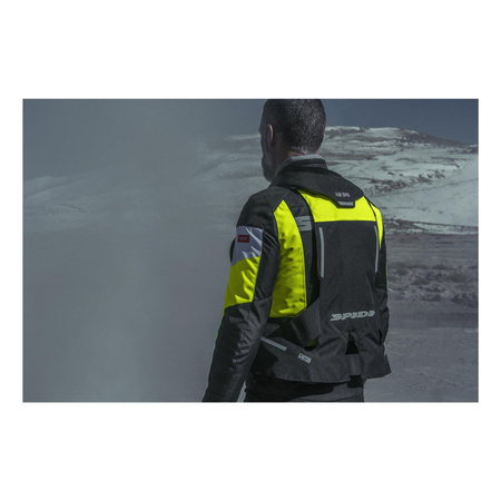 Kamizelka z poduszką powietrzną SPIDI AIR DPS YELLOW FLUO czarny żółty fluo