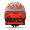 Kask cross AIROH TWIST 3 DIZZY ORANGE FLUO MATT pomarańczowy fluo szary