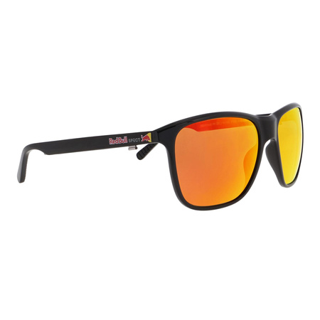 Okulary RED BULL SPECT REACH BLACK SZKŁA BROWN RED MIRROR POL czarny czerwony