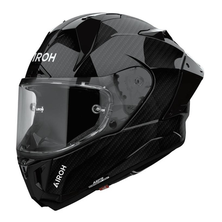 Kask integralny AIROH GP800 CARBON GLOSS czarny