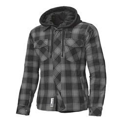 Koszula motocyklowa HELD LUMBERJACK II GREY szary