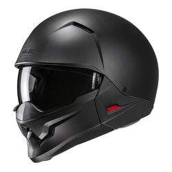 Kask otwarty HJC I20N SOLID SEMI FLAT BLACK czarny mat