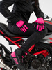 Rękawice miejskie damskie SHIMA DRIFT LADY PINK różowy czarny