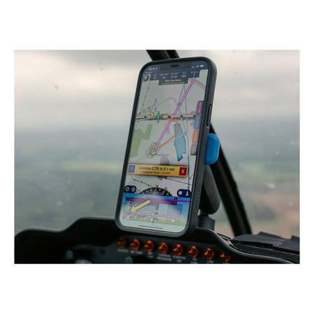 Głowica QUAD LOCK 360 z dźwignią zwalniającą czarny