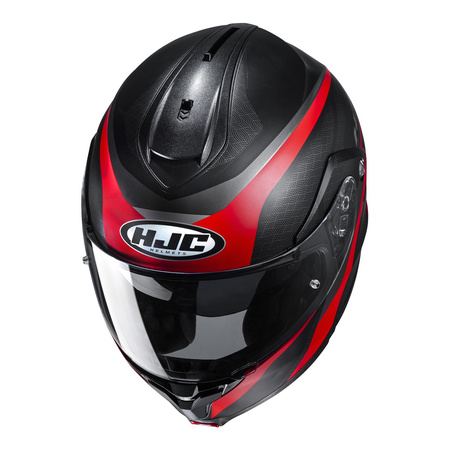 Kask szczękowy HJC C91 TALY BLACK/RED czarny czerwony