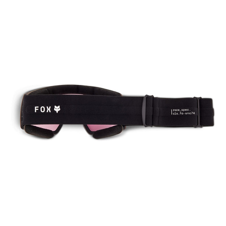 Gogle motocyklowe FOX PUREVUE BLACK/RED czarny czerwony