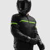 Kurtka tekstylna REBELHORN ECHO BLACK/FLUO YELLOW czarny żółty fluo