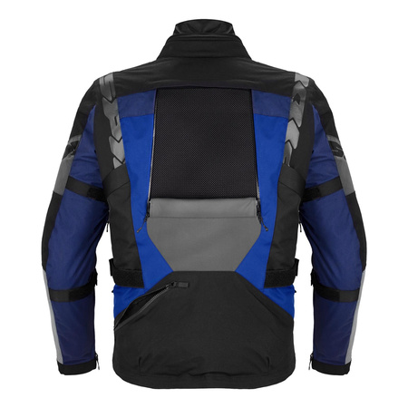 Kurtka tekstylna SPIDI 4 SEASON EVO BLUE szary czarny niebieski