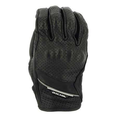 Rękawice miejskie RICHA CRUISER PERFORATED BLACK czarny