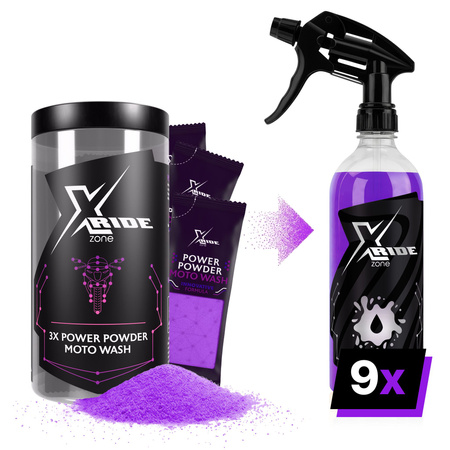 Koncentrat do mycia motocykla XZONE POWER POWDER MOTO WASH