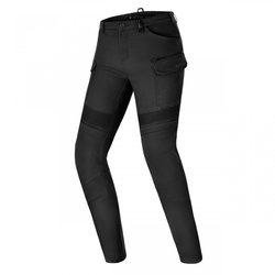 Jeansy motocyklowe damskie SHIMA GIRO 3.0 LADY BLACK czarny