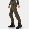 Jeansy motocyklowe damskie SHIMA JOGGSY LADY KHAKI zielony