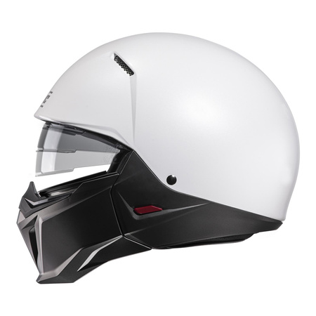 Kask otwarty HJC I20 PEARL WHITE biały czarny