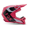 Kask cross FOX V1 LEAN PINK różowy biały