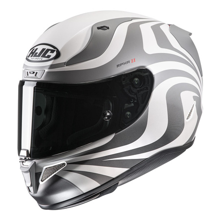 Kask integralny HJC R-PHA 11 ELDON LIGHT GREY biały szary