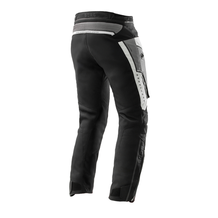 Spodnie tekstylne REBELHORN BORG II BLACK/GREY czarny szary