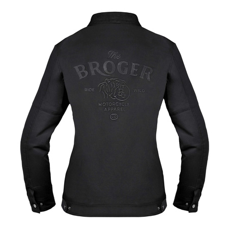 Kurtka tekstylna damska BROGER MONTANA LADY BLACK czarny