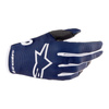 Rękawice cross ALPINESTARS RADAR NIGHT NAVY/WHITE granatowy biały