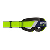 Gogle motocyklowe LEATT VIZION 2.5 90 VLT LIME CLEAR żółty fluo