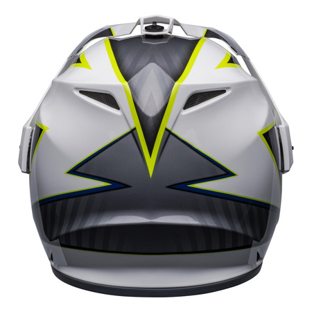 Kask integralny BELL MX-9 ADVENTURE MIPS DALTON WHITE/HI-VIZ YELLOW biały szary żółty fluo